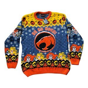 Thundercats Classic Christmas Sweater Ho Ho Hooo! Size 2XL NWT